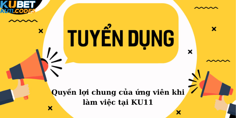 Quyền lợi chung của ứng viên khi làm việc tại KU11