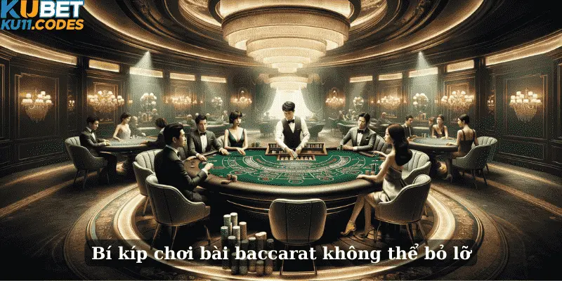 Bí kíp chơi bài baccarat không thể bỏ lỡ