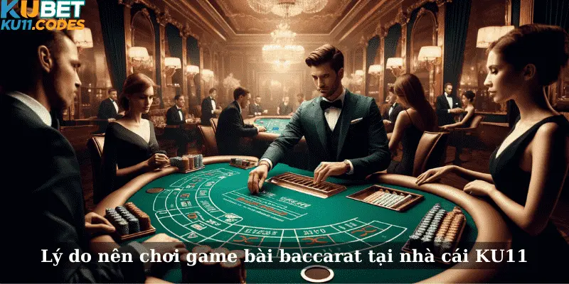 Lý do nên chơi game bài baccarat tại nhà cái KU11