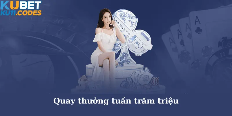 Quay thưởng tuần trăm triệu