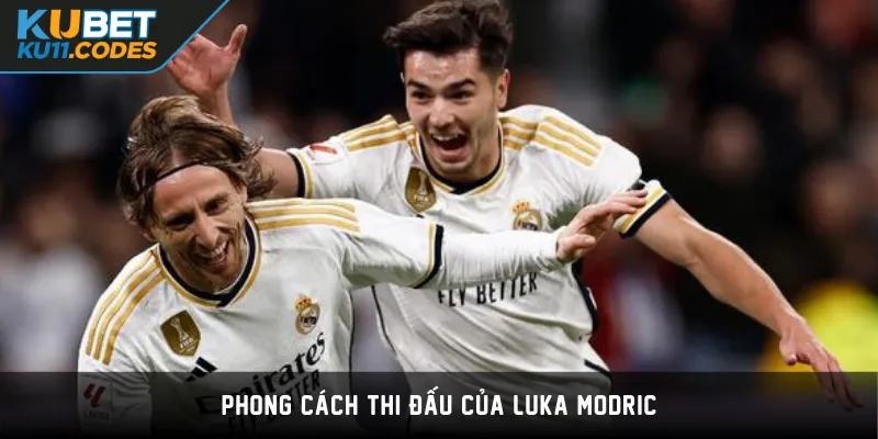 Phong cách thi đấu của Luka Modric